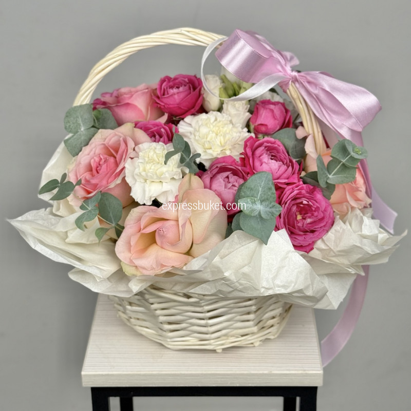 Мини-корзина "Розовый стиль"